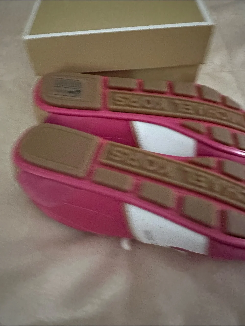 Michael Kors Pink Lace-Up Women's Sneakers with White Accents